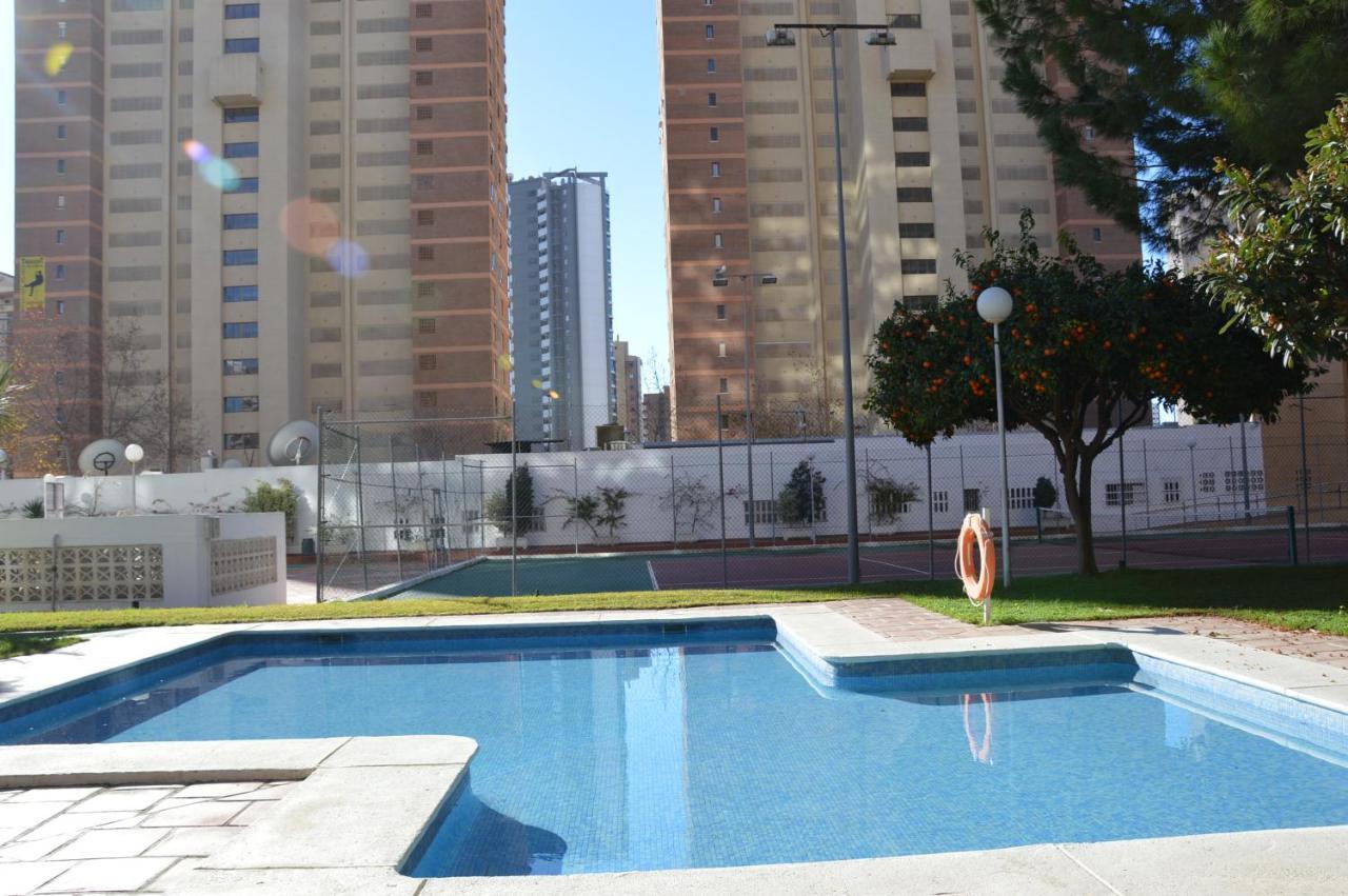 Apto With Pool Gemelos IV Benidorm Exterior foto