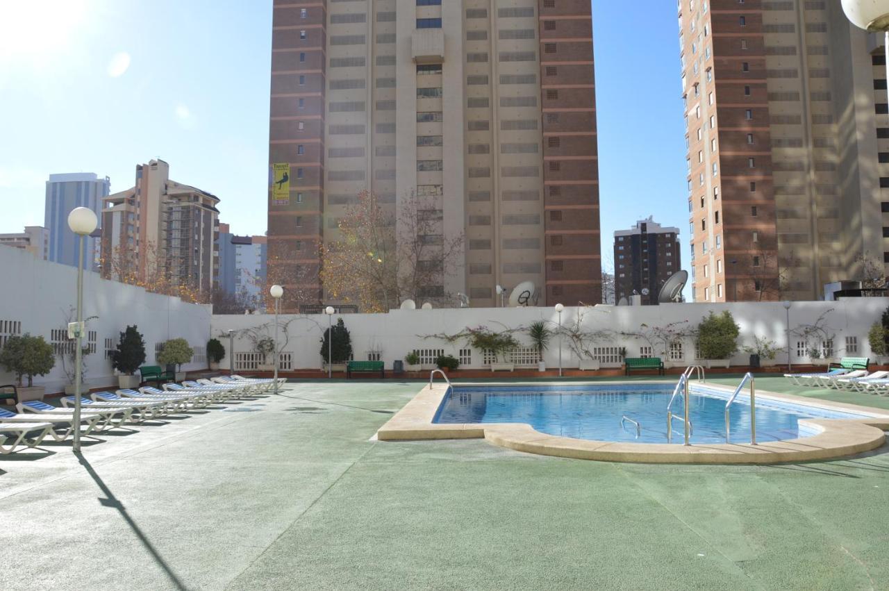Apto With Pool Gemelos IV Benidorm Exterior foto